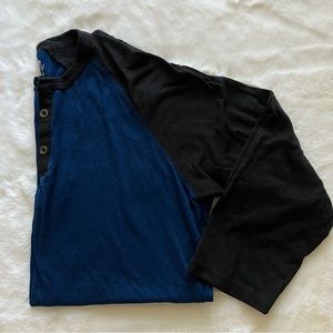 Men’s 3/4 sleeve baseball tee